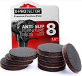 Non Slip Furniture Pads X-Protector - 8 PCS 1 1/2” - Furniture Grippers