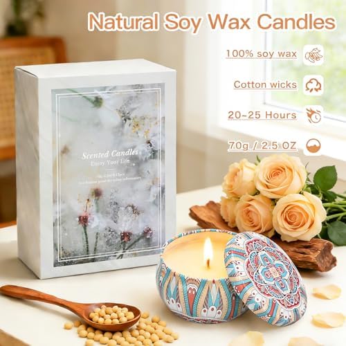 Scented Candles Gift Set, 12 Pack Candle Set, Gifts for Women