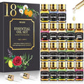 NESCCI Essential Oil Gift Set -Perfect for Diffuser,Humidifier,Candle Making, Halloween, Christmas(18 * 5ML)