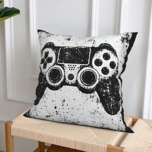 Rock Music Decorative Throw Pillow Covers 18x18 Inch Set of 4