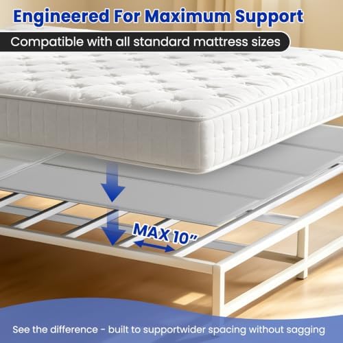 Heavy Duty Bunkie Boards Queen Size (60x80) - Bed Boards to Stop Sagging