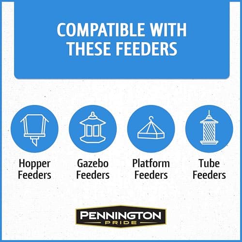 Pennington Select Chips & Bits Wild Bird Seed for Outside Feeders 15-lb Bag
