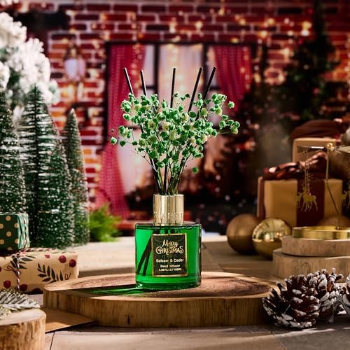 Airkeep Balsam Cedar Reed Diffuser Set,3.38 oz