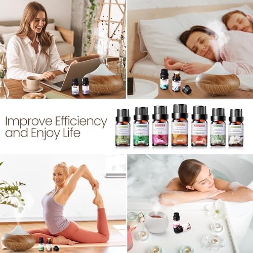 Nuanchu 108 Pcs Essential Oil Set Fragrance Oil for Diffuser Candle Making
