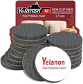 Yelanon Non Slip Furniture Pads for Hardwood Floors 16 Pcs 2.5"