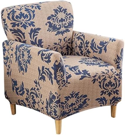 Accent Chair Covers with Arms Stretch Mid Century Modern Accent Chair Slipcovers 1-Piece Printed Banquet Arm Chair Cover Couch Sofa Covers Protector for Living Room Office Hotel #7