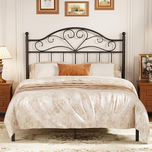 Vintage Headboard for Full Bed Frame, Metal Headboard Only Full Size