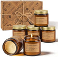 Candles for Home Scented, 6 Pack 3.5 Oz Soy Wax Candles Gifts Sets
