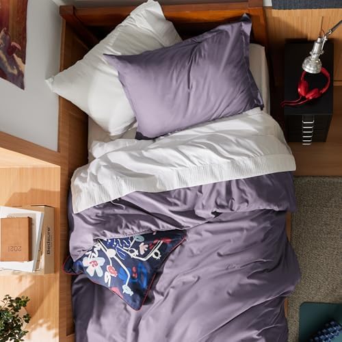 Bedsure Twin/Twin XL Duvet Cover, Double Brushed Bedding Set, Dusty Purple