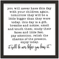 ArogGeld You Will Never Have This Day with Your Children Again Sign Jen Hatmaker Farmhouse Decor Farmhouse Style
