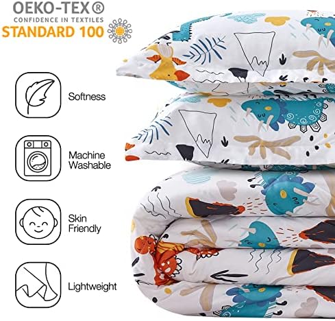 JSD Dinosaur Kids Comforter Set Full Size