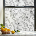 ADD.HERES Window Privacy Film, Glass Decorative Static Cling, 17.5" x 78.7"