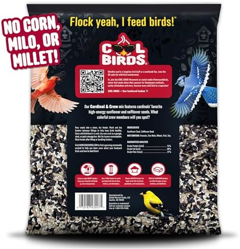 Cool Birds Cardinal & Crew Wild Bird Seed, 10 lb