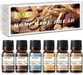 EUQEE 6PCS Premium Fragrance Oils for Homemade Bread for Candle Making