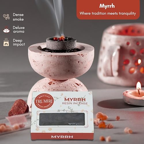 Myrrh Resin Incense - Mirra - Natural Tree Gum Sap - 30g Pack