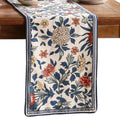 patdrea Designer Vintage French Dining Table Runner,12"X102"