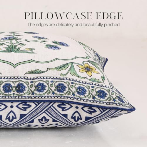 patdrea Designer French Vintage Throw Pillow Cover,12"x20"