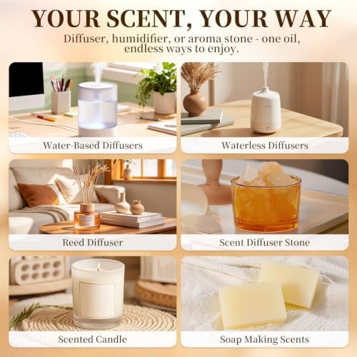 Hotel Collection Luxury Scent for Diffuser Oils Set Inspired by Iconic 5-Star Hotels- Aromatherapy Essential Oils for Diffuser & Home Scenting