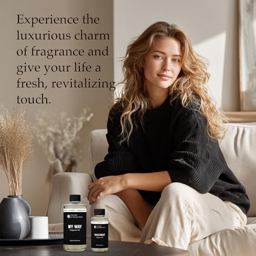 Luxury Hotel Scent My Way Diffuser Oil (500ml/16.9Fl oz) - Essential Aromatherapy for Large Room & Home - Premium Fragrance Oil Blend for Ultrasonic & Waterless Diffusers - Sandalwood, Cedarwood, Iris