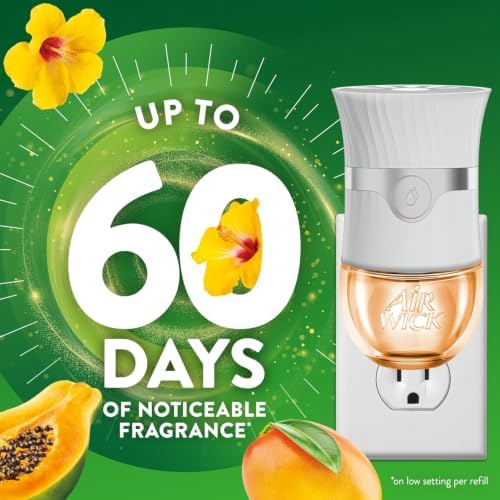 Air Wick Scented Oil Refills, Hawaii Exotic Papaya & Hibiscus Flower, 5ct