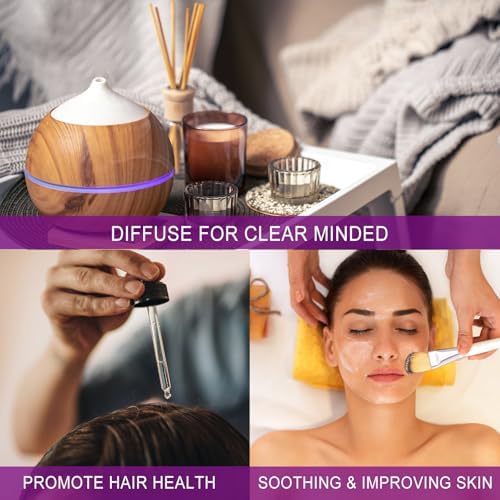 MAYJAM Rosemary Essential Oil for Hair Growth & Skin Care, 100ML/3.38FL.OZ