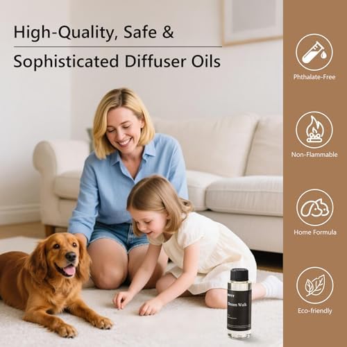Hotel Diffuser Oil Dubai - The Iconic 5-Star Hotel Coastal Blend - Lemon Bergamot Sea Breeze - 120 mL Premium Fragrance Oil for Ultrasonic and Waterless Diffusers and Crafting