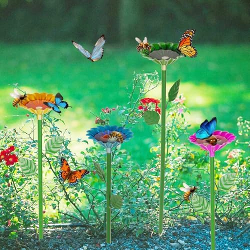 2 Pack Bee Watering Station, Bee Bath for Garden Outdoor Yard Decor
