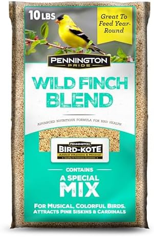 Pennington Pride Wild Finch Blend Wild Bird Seed, 10-lb Bag