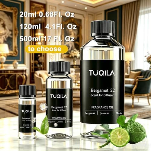 Hotel Bergamot Essential Oil 20ML Sampler Waterless Scent Oil