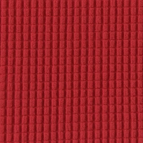 Easy-Going Stretch Loveseat Couch Covers Washable Christmas Red