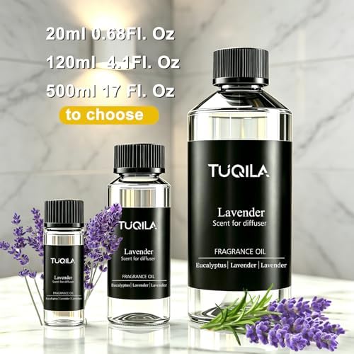 Lavender Oil Essential Oils for Waterless Diffuser 120ml / 4.1Fl.Oz