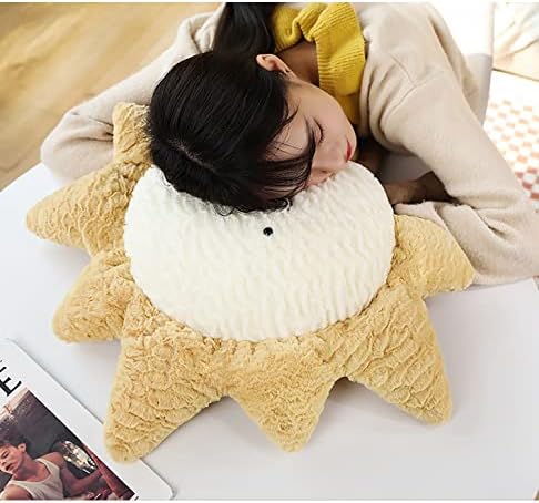 Moon Star Sun Pillow Sofa Cushion | Decorative Lumbar Support Pillow | Soft Plush Decorative Pillow (23inches, Star)