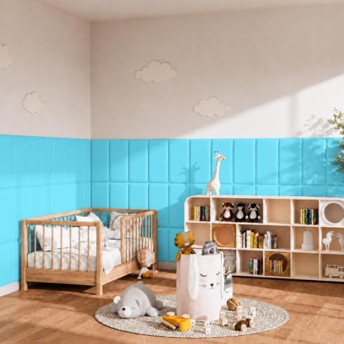 Anti Collision Wall Padding for Kids, Upholstered 3D Wall Panels