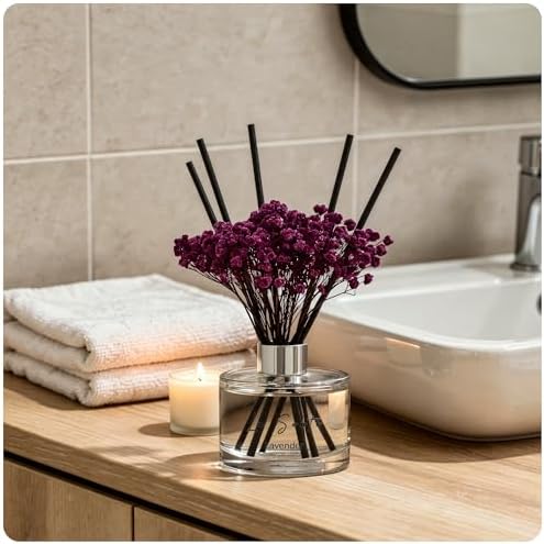 Reed Diffuser Set, Lavender, 6.7fl oz / 200 ml