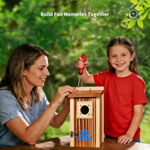 SISTERBIRD 2 Pack Bluebird House, Premium Blue Bird House, Warming Gifts