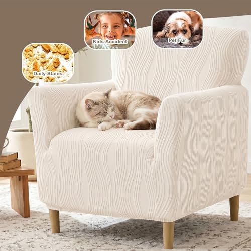 Eco-Ancheng Banquet Armchair Slipcovers Accent Chair Covers Chair Slipcover