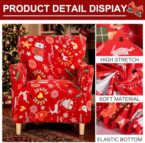 Banquet Armchair Slipcovers Christmas Accent Chair Covers Chair Slipcover