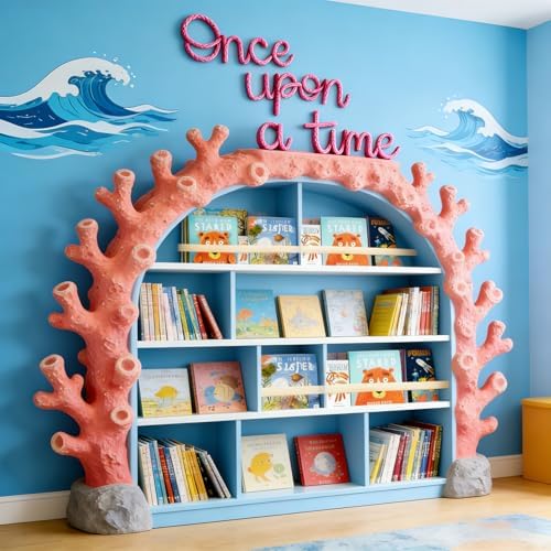 Once Upon A Time Sign Nursery Wall Decor Reading Knitted Wire Word Sign