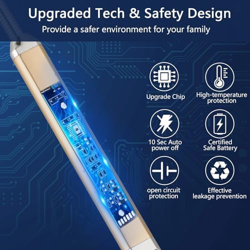 MEIRUBY Electric Candle Lighter, Valentine's Day Gifts for Women Mom Men Wife, USB Arc Rechargeable Windproof Long Lighter for Candle BBQ Birthday Housewarming Gift Idals