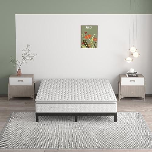 7 Inch Full Bed Frame, Low Profile Full Size Bed Frame