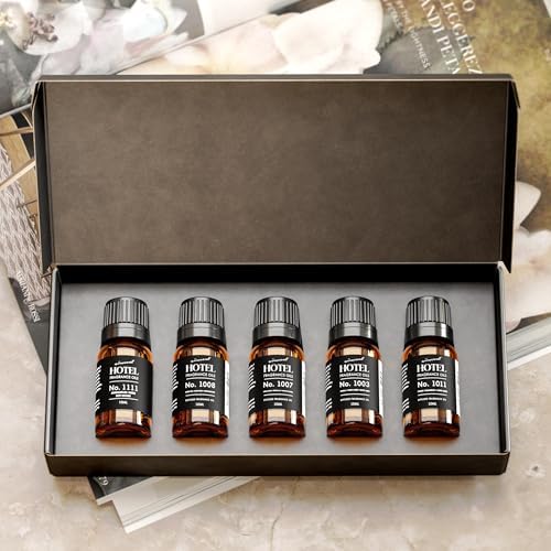 AirScent Hotel Diffuser Oil Gift Set - Most Popular 5-Star Hotel Scents