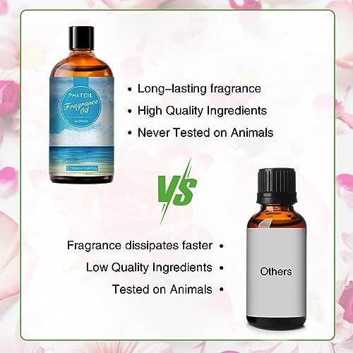 PHATOIL Sea Breeze Fragrance Oil for Diffuser Aromatherapy 3.38FL.OZ