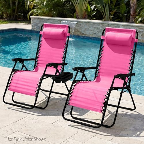 Best Choice Products Set of 2 Extra Wide Zero Gravity Chair Recliner