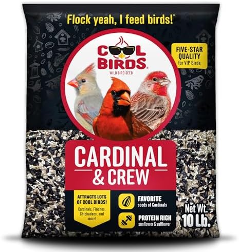 Cool Birds Cardinal & Crew Wild Bird Seed, 10 lb
