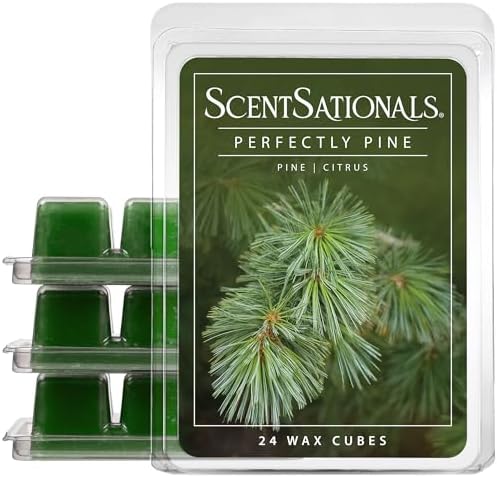 ScentSationals Perfectly Pine - Pine Scented Christmas Wax Melts 10oz