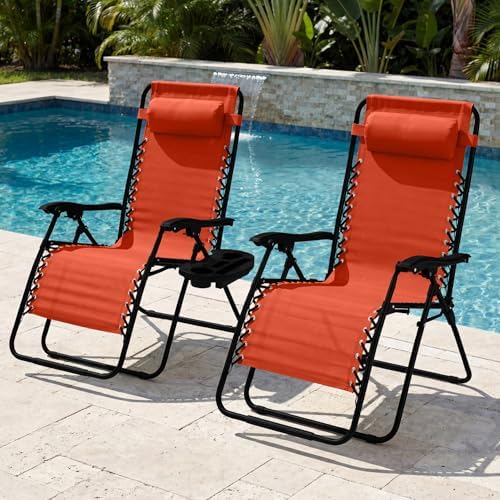 Best Choice Products Set of 2 Extra Wide Zero Gravity Chair Recliner