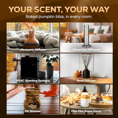 Aroma Country Pumpkin Spice Luxury Diffuser Oil Refill (8.5 Fl Oz)