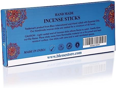 Bless-Organic-Ocean-Salt 100%-Natural-Handmade-Incense-Sticks