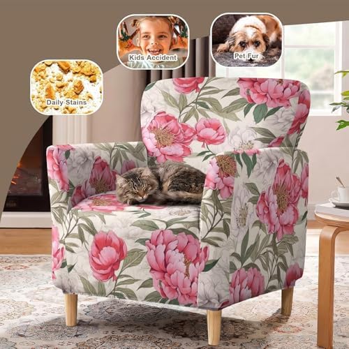 Eco-Ancheng Banquet Armchair Slipcovers Accent Chair Covers Chair Slipcover