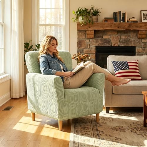 Eco-Ancheng Banquet Armchair Slipcovers Accent Chair Covers Chair Slipcover